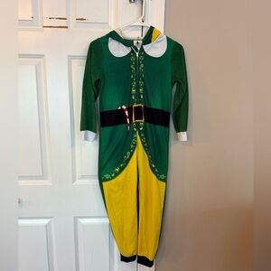 ELF Festive Green and Yellow Kids Pajamas